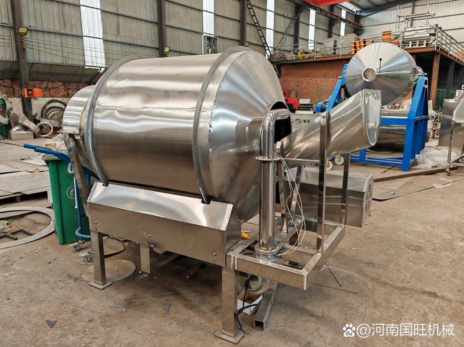 食品级304不锈钢滚筒混合机 安全高效的物料混合解决方案